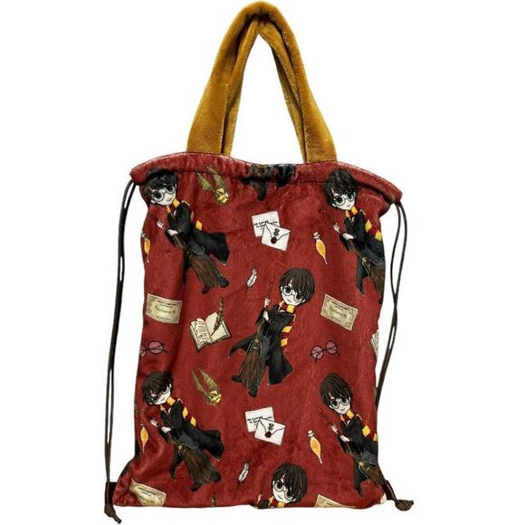 The Minky Supply Company Harry Potter Drawstring Tote Bag - Picture 1 of 8